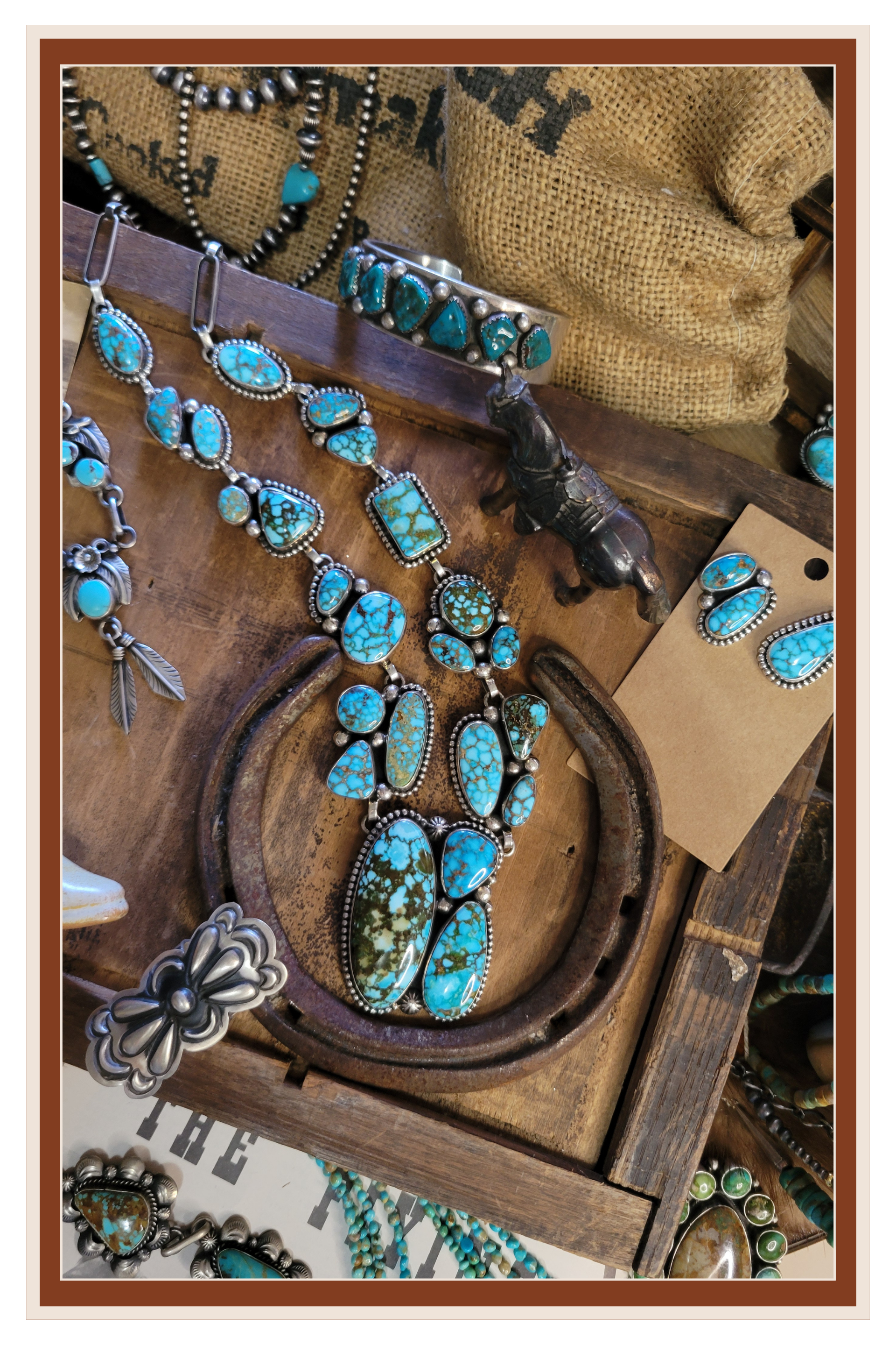 Turquoise and Silver Necklaces | Texanna Belles | Dodge, NE