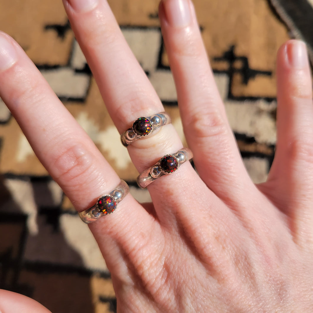 The Jazz Opal Stacker Ring
