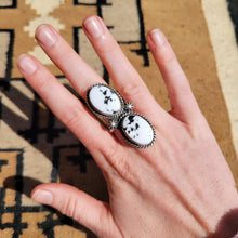 Load image into Gallery viewer, The Crooked Horn Ring - White Buffalo