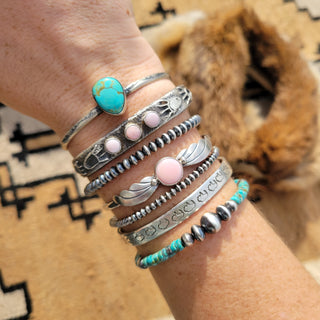 The Wesley Cuff - Pink Conch