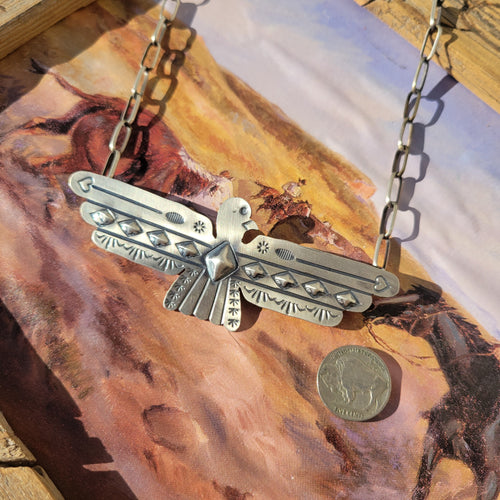 The Laramie Thunderbird Necklace