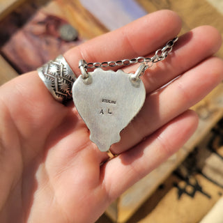 The Bartlett Heart Necklaces- Spiny Oyster