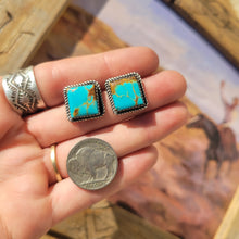 Load image into Gallery viewer, The Delgarito Studs - Turquoise