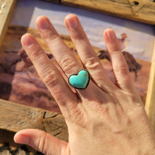 Load image into Gallery viewer, Dixie Heart Ring Restock - Sz 7