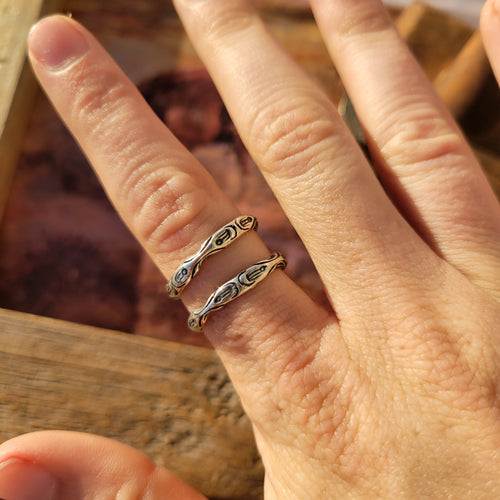 The Sahara Stacker Rings