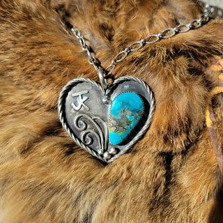 JK Heart Necklace