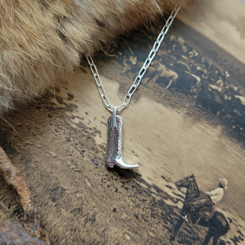 The Saharan Boot Necklace- 16