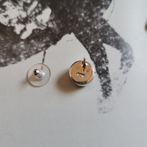 The Eden Spiny Inlay Studs - 11.5mm