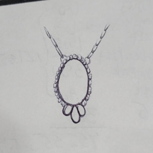 Kayla Spiny Necklace