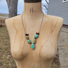 Load image into Gallery viewer, Kingman/Spiny Cactus Necklace- Jolie - Balance