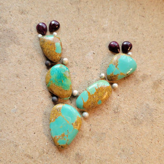 Kingman/Spiny Cactus Necklace- Jolie - Balance