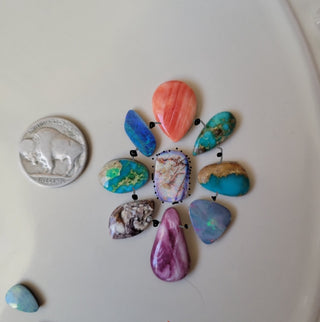 The Lauren Mixed Mine Cluster Pendant