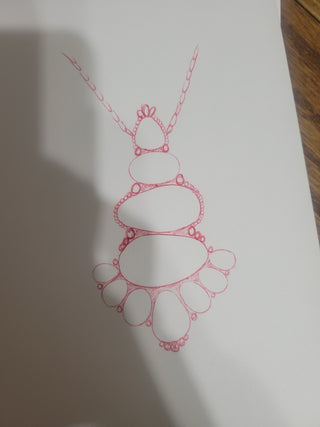The Lovak Cluster Necklace - 50% Balance