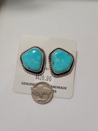 Jenny - Vibrant Kingman Studs
