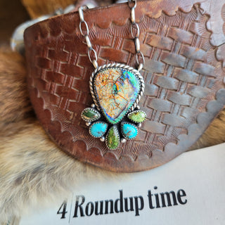 The Thunderhorse Cluster Necklace