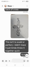 Load image into Gallery viewer, Blaze Cluster Cross