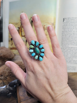 The Darla Kay Cluster Ring - Sz 7.5