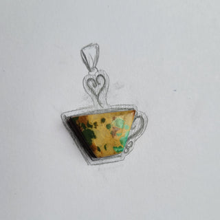 Royston Coffee Cup Necklace