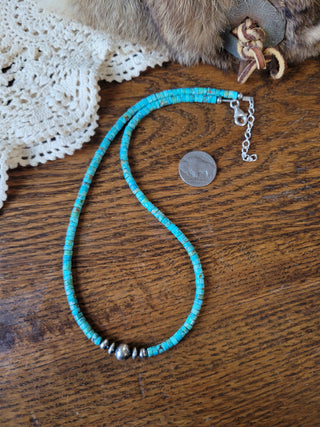 The McCoy Heishi Necklace - Kingman