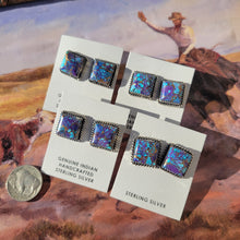 Load image into Gallery viewer, The Delgarito Studs - Purple Kingman Mojave