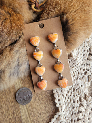 The Faith Heart Dangles - Spiny - #1