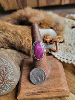 The Darla Ring - Purple Spiny - Sz 7
