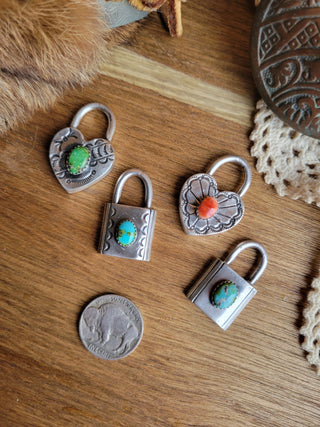 The Maya Lock Pendants