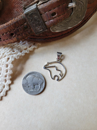 The Hancock Bear Pendant