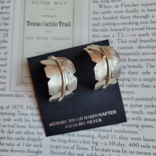 Feather Hoops - 1.25"