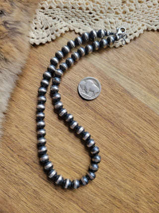 8mm 16" Pearl Necklace