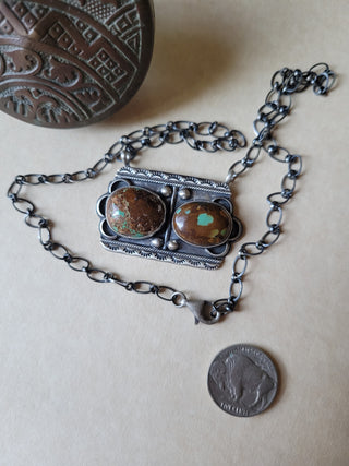 Pecos 2-Stone Necklace - Royston