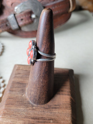 The Sagebrush Ring - Sz 6 - Coral