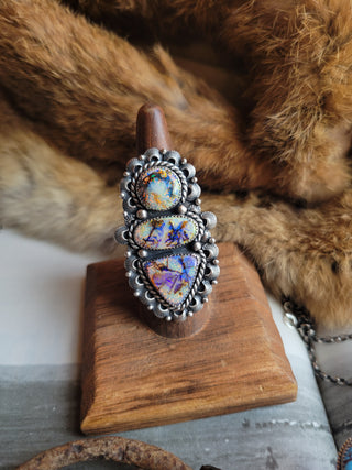 The Deanna Opal Statement Ring - Sz 9