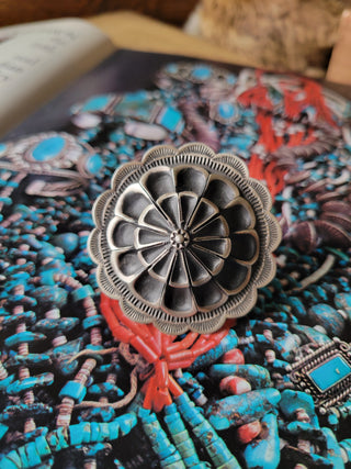 The Adele Concho Ring - Adjustable