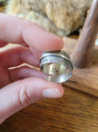 The Charley Feather Ring - Adjustable
