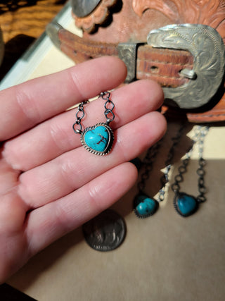 Clancy Heart Necklace - Kingman