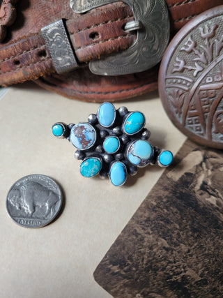 Daisy Hair Barrette - Golden Hills & Sonoran