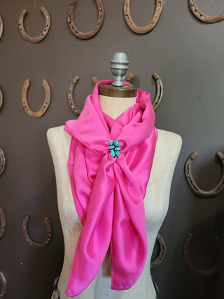 Hot Pink - 44" Silk Wild Rag