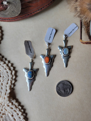 The Martinez Arrowhead Pendants