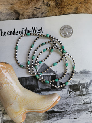 3mm Melon Pearl Bracelet - Kingman