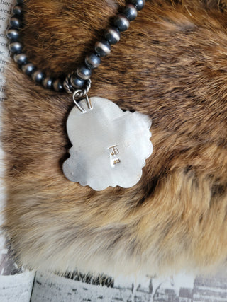 The Sara Nickel Pendant