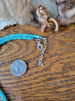 The McCoy Heishi Necklace - Kingman