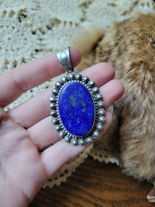 The Denver Pendant - Lapis