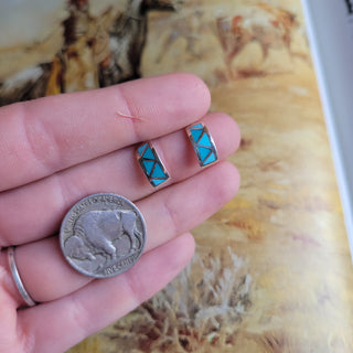 The Red River Inlay Studs