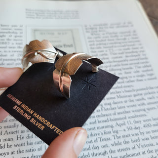 Feather Hoops - 1.25"