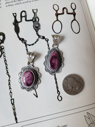 The Canyon Pendant - Purple Spiny