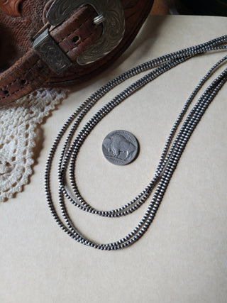 2mm Sterling Silver Pearls