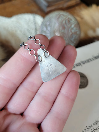 The Iris Triangle Necklace - Wild Horse