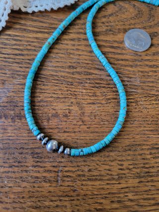 The McCoy Heishi Necklace - Kingman