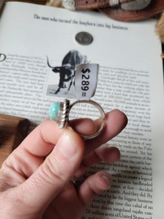 The Broken Arrow Ring - Sz 9 - Royston